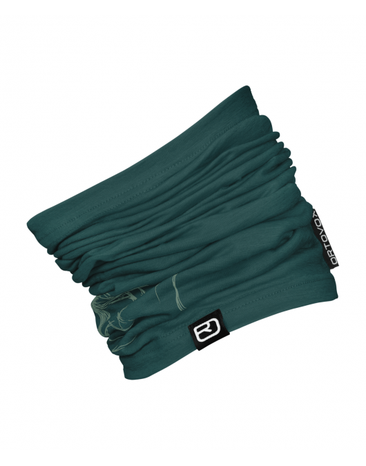 Bandana gat unisex ORTOVOX 120 TEC LOGO NECKWARMER Merino