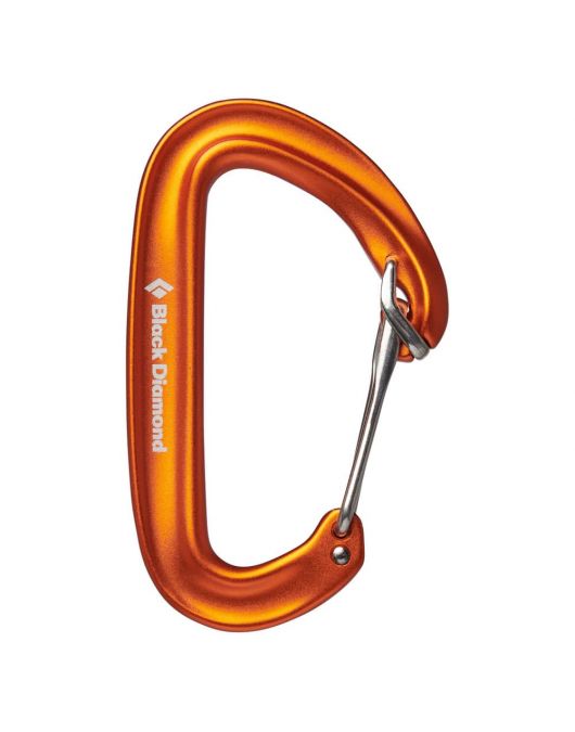 Carabiniera cu clapeta din sarma BLACK DIAMOND OZ CARABINER